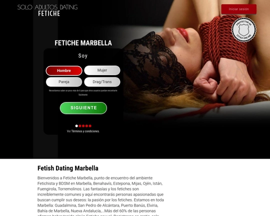 Fetiche Dating Marbella Logo