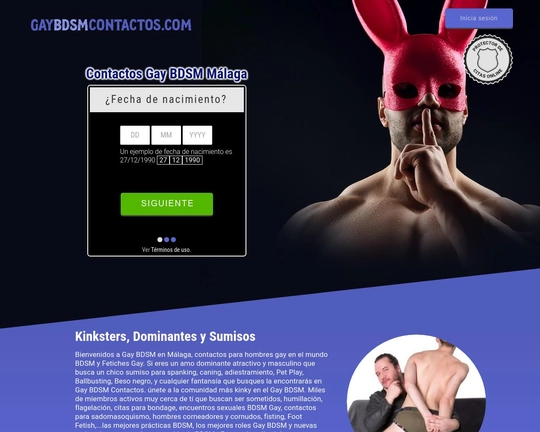 Gay BDSM Contactos - Malaga Logo