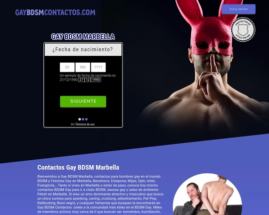 Gay BDSM Contactos Marbella Logo
