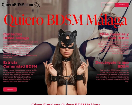 Quiero BDSM Málaga