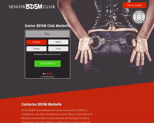 Senior BDSM Club Marbella Logo